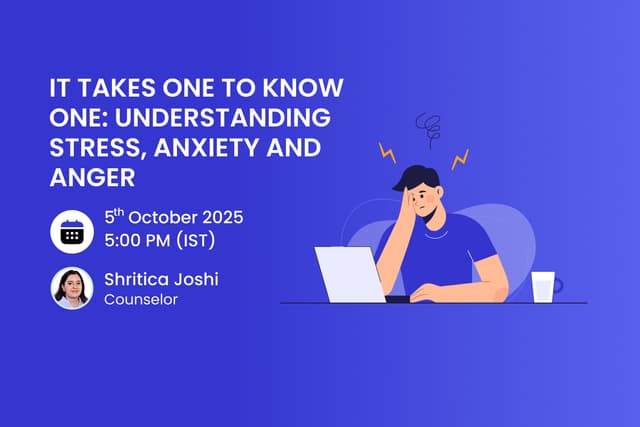 It Takes One To Know One: Understanding Stress, Anxiety and Anger