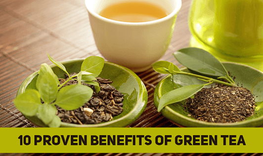 10 Proven Benefits of Green Tea