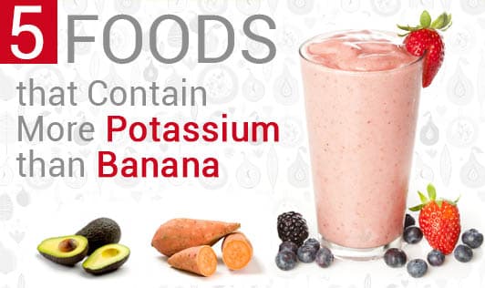 5 Foods that Contain More Potassium than Banana