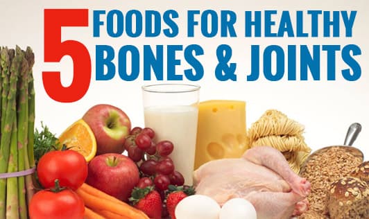 5 foods for healthy bones & joints