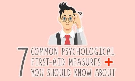 7 Common Mental First-Aid Measures You Should Know About