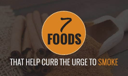 7 foods that help curb the urge to smoke