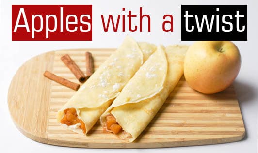 Apples with a twist