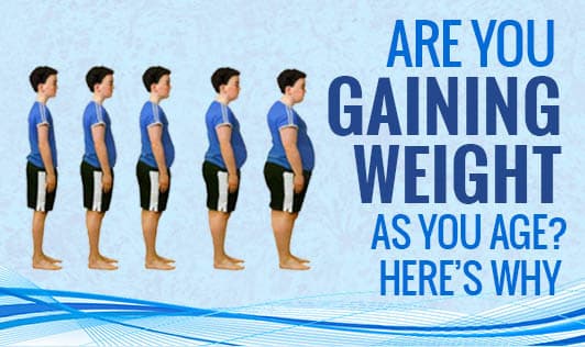 Are You Gaining Weight As You Age? Here's Why!