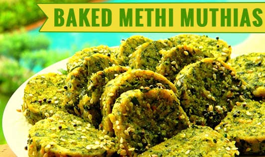 Baked Methi Muthias