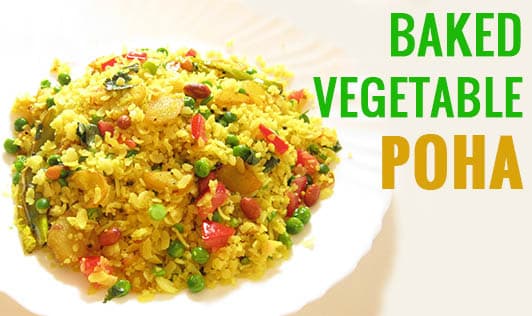 Baked Vegetable Poha