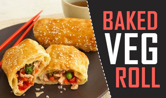 Baked Veg roll