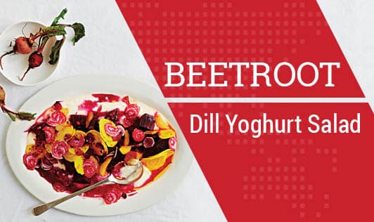 Beetroot-Dill Yoghurt Salad