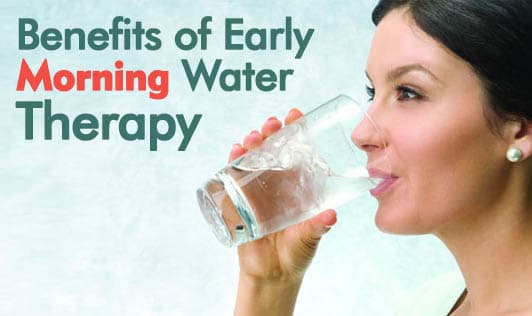 Early Morning Water Therapy to Purify Your Body at Home