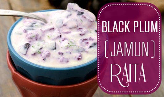 Black Plum (Jamun) Raita