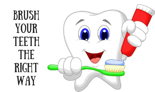 Brush Your Teeth The Right Way!