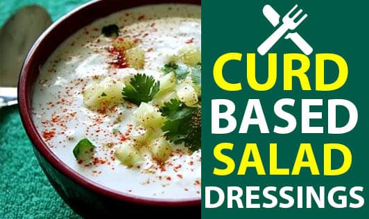 Curd-based Salad Dressings