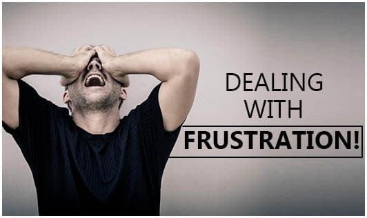Dealing with frustration!