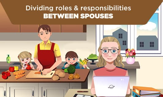Dividing Roles & Responsibilites Between Spouses