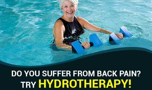 Do You Suffer From Back Pain? Try Hydrotherapy!