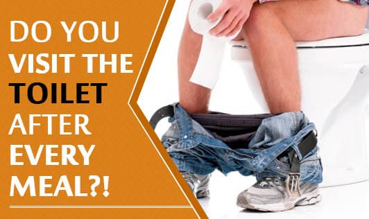 Do You Visit The Washroom After every Meal ?!