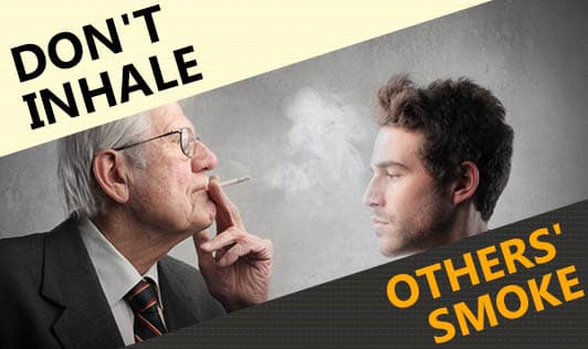 Don't Inhale Others' Smoke
