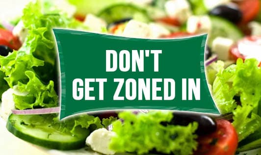 Don't get ZONED in