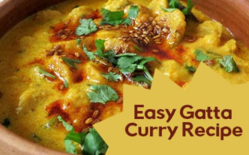 Easy Gatta Curry Recipe