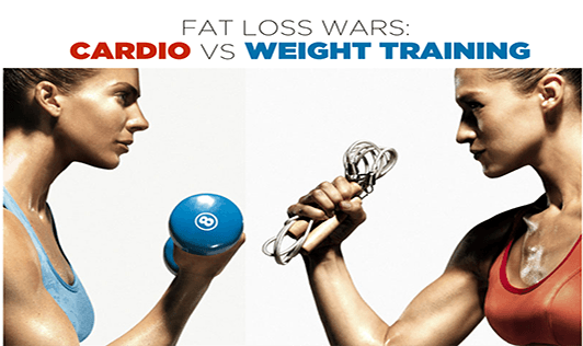 Fat Loss Wars: Cardio Vs. Weight Training