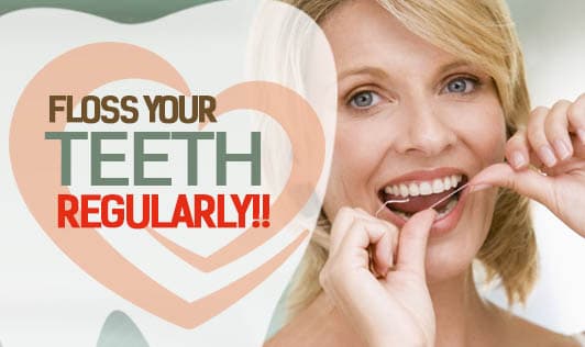 Floss Your Teeth Regularly!!