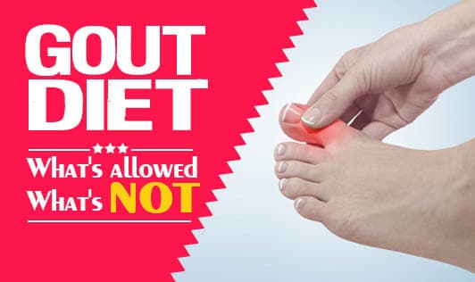 Gout diet: What's allowed, what's not