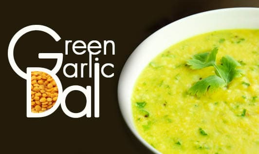 Green Garlic Dal