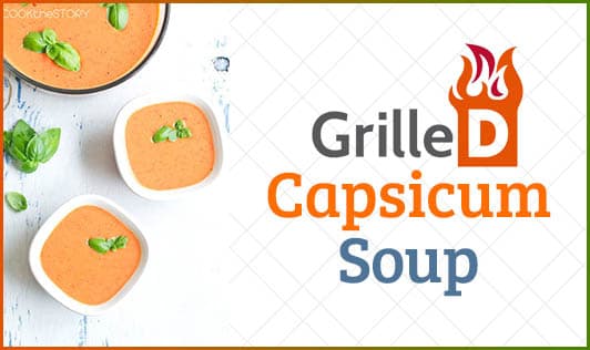 Grilled Capsicum Soup