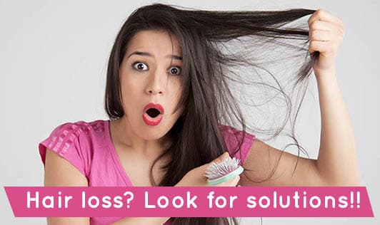 Hair loss? Look for solutions!! 