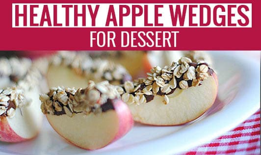 Healthy Apple Wedges for Dessert