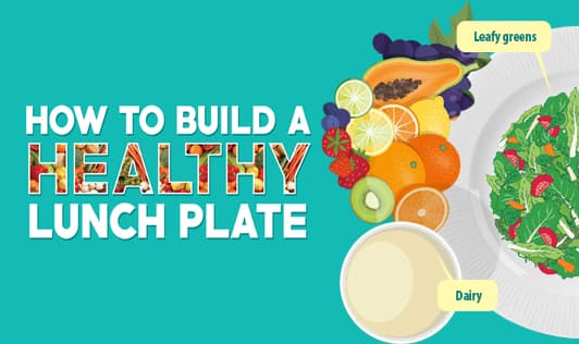 How to build a healthy lunch plate