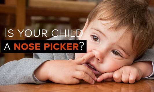 Is your child a nose picker?