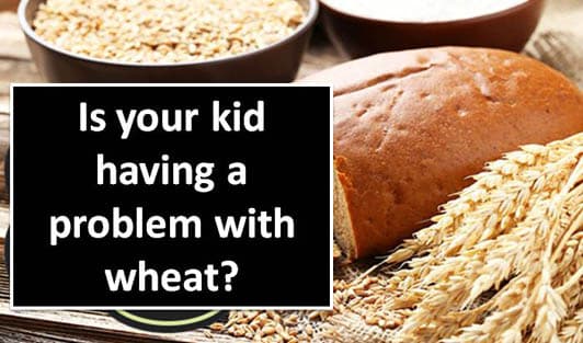 Is your kid having a problem with wheat?