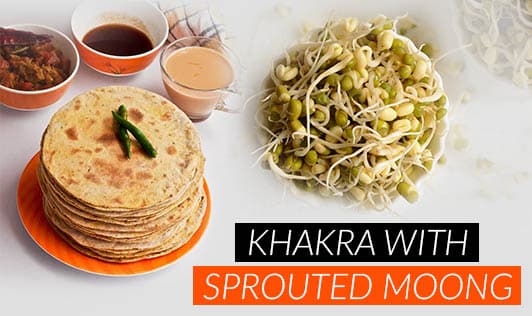 Khakra with Sprouted Moong