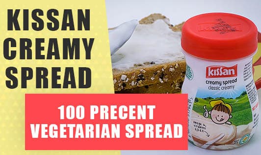 Kissan Creamy Spread-100 precent vegetarian Spread