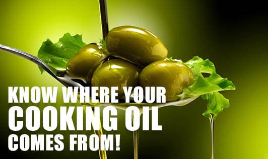 Know Where your Cooking Oil Comes From!
