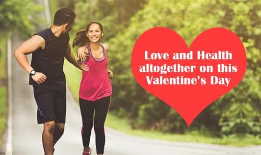 Love and health altogether on this Valentine’s Day