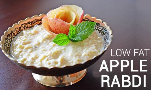 Low Fat Apple Rabdi