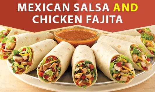 Mexican Salsa and Chicken Fajita