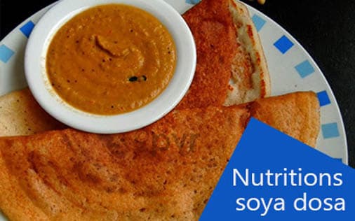 Nutritious Soya Dosa Recipe