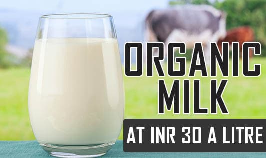 Organic Milk At INR 30 A Litre