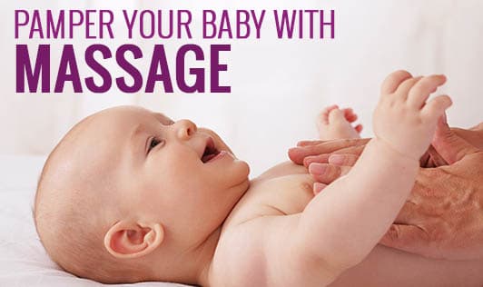 Pamper Your Baby With Massage!