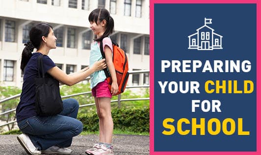 Preparing your child for school