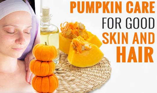 Pumpkin Care for good skin and hair