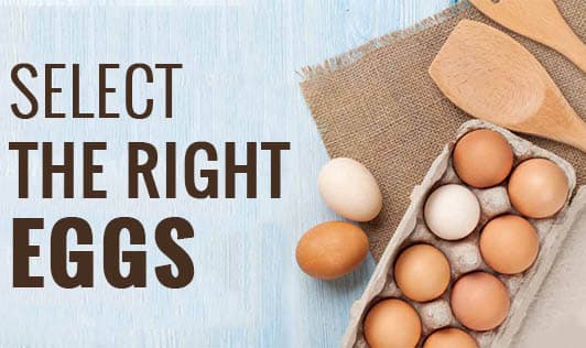 How To Select The Right Eggs?