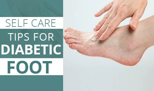 Self Care Tips for Diabetic Foot