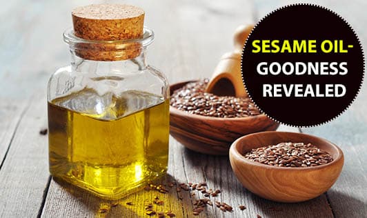 Sesame oil - Goodness Revealed