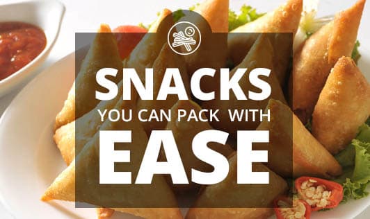 Snacks you can pack with ease!