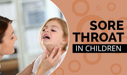 Sore throat in children