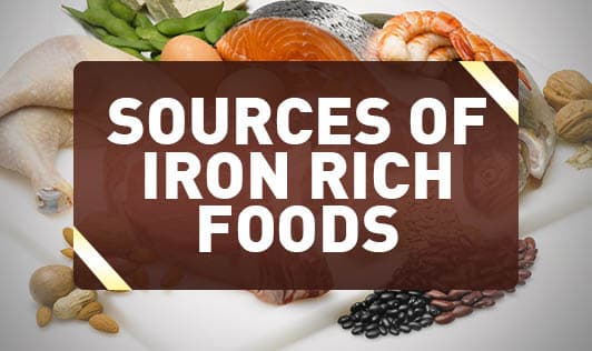 Sources of Iron Rich Foods